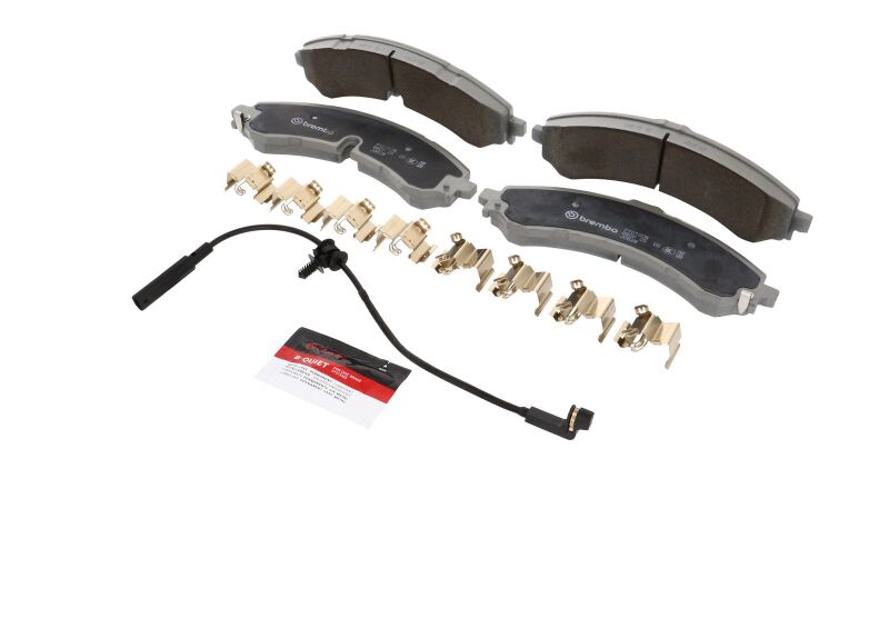 Brembo OE 20-21 Chevy Silverado 2500 HD/3500 HD/GMC Sierra 2500 HD Ceramic Brake Pad - Front - P10100N