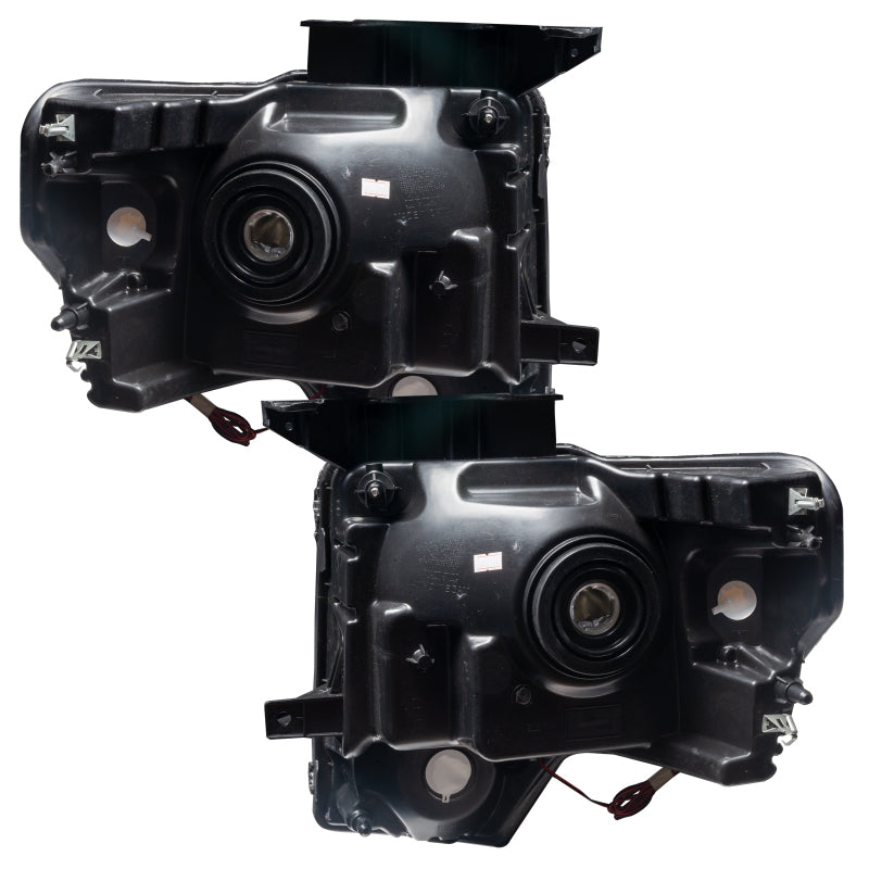 Oracle 09-14 Ford F-150 LED HL - Black - ColorSHIFT w/ 2.0 Controller SEE WARRANTY - 7188-333