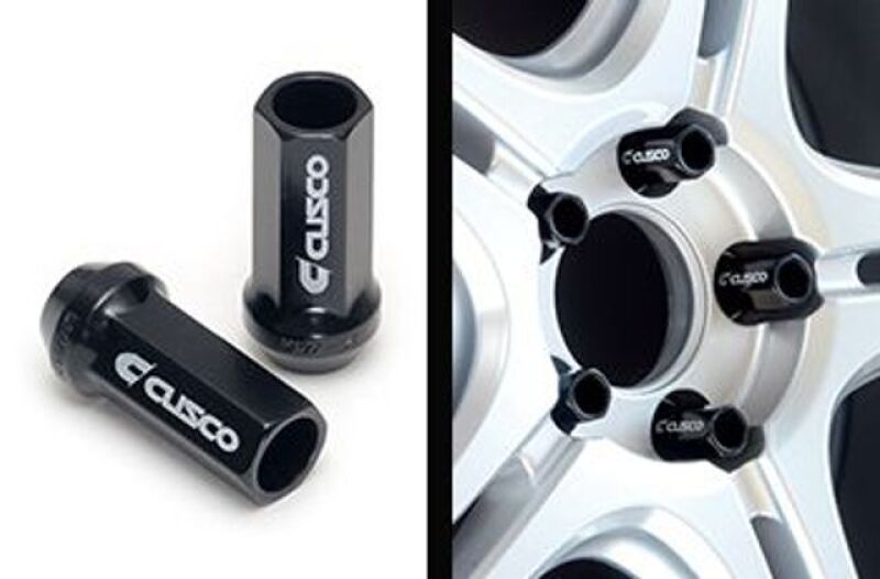 Cusco Universal Wheel Lug Nut Set M12 x P1.5mm - Black (20pcs) - 00B 738 1520B