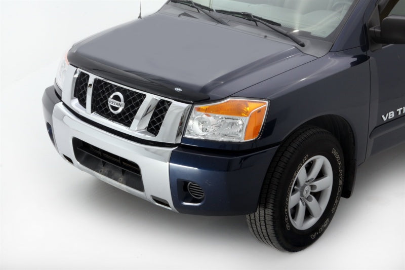 AVS 04-15 Nissan Armada Hoodflector Low Profile Hood Shield - Smoke - 21904