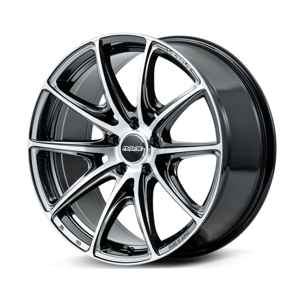 Versus VV25R 19x9.5 / +25 ET / 5x112 - Diamond Cut / Side Jet Black - WTKR425MYAJ by Versus