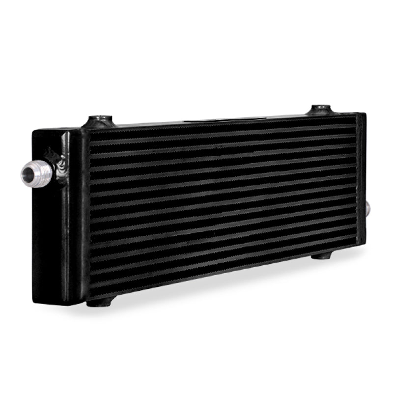 Mishimoto Universal Large Bar and Plate Cross Flow Black Oil Cooler - MMOC-SP-LBK