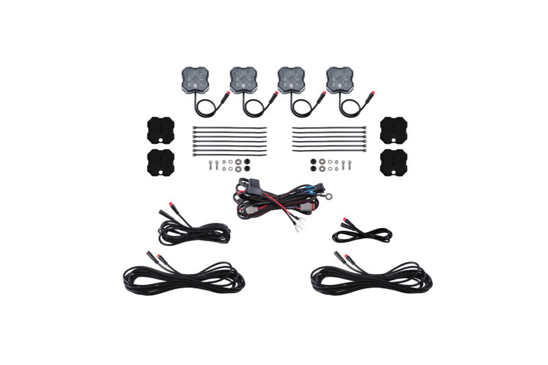 Diode Dynamics RGBW Rock Light Installer Magnet Mount Kit (4-pack) - DD7741