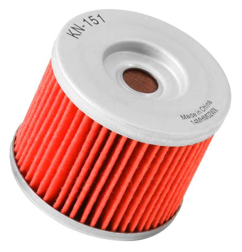 K&amp;N Aprilia / MZ / BMW / MUZ 2.219in OD x 2.063in H Oil Filter - KN-151