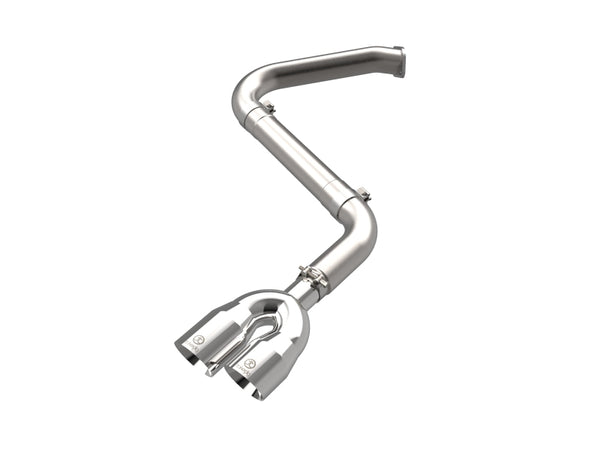 aFe Takeda 21-25 Hyundai Elantra 1.6L (t) 3in. SS Axle-Back Exhaust System w/Polished Tips - 49-37045-P