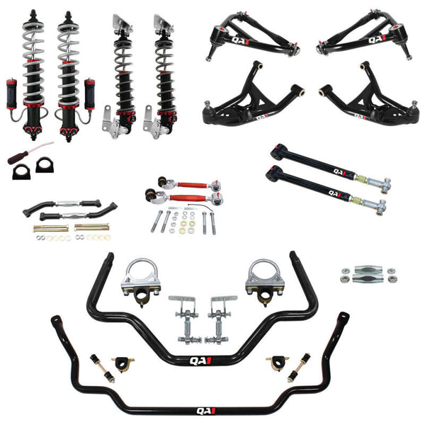 QA1 64-67 GM A Body Level 3 Big Wheel Suspension Kit for 1964-1967 Buick Skylark - front view