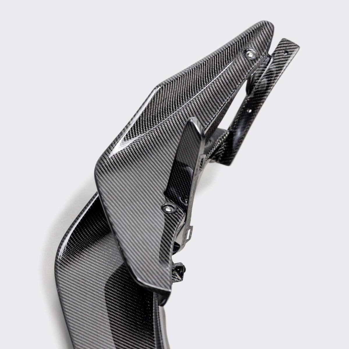 Seibon 23-24 Honda Civic Type-R Carbon Front Bumper Canards - FBC23HDCVR