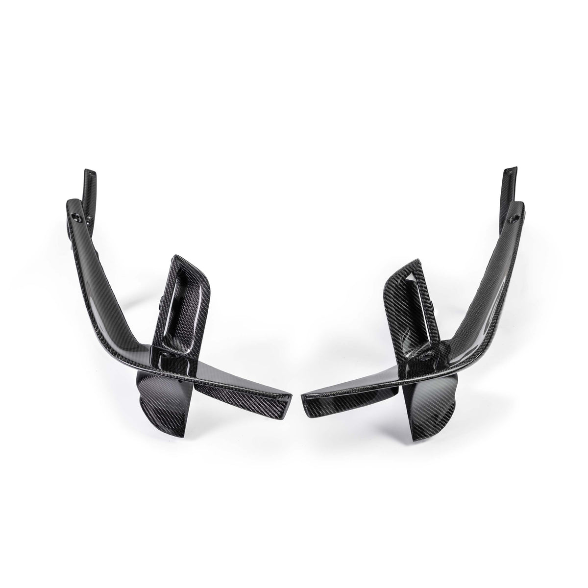 Seibon 23-24 Toyota GR Corolla Carbon Fiber Front Bumper Canards - FBC23TYGRCOR