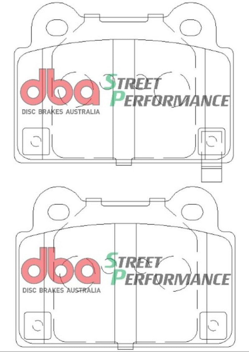 DBA 08-14 Mitsubishi EVO SP500 Rear Brake Pads - DB2215SP