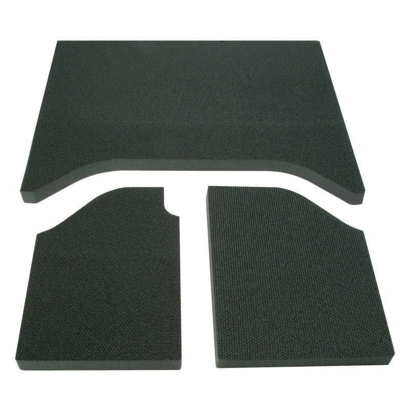 DEI 07-10 Jeep Wrangler JK 2-Door Boom Mat Headliner - 3 Piece - Black - 50132