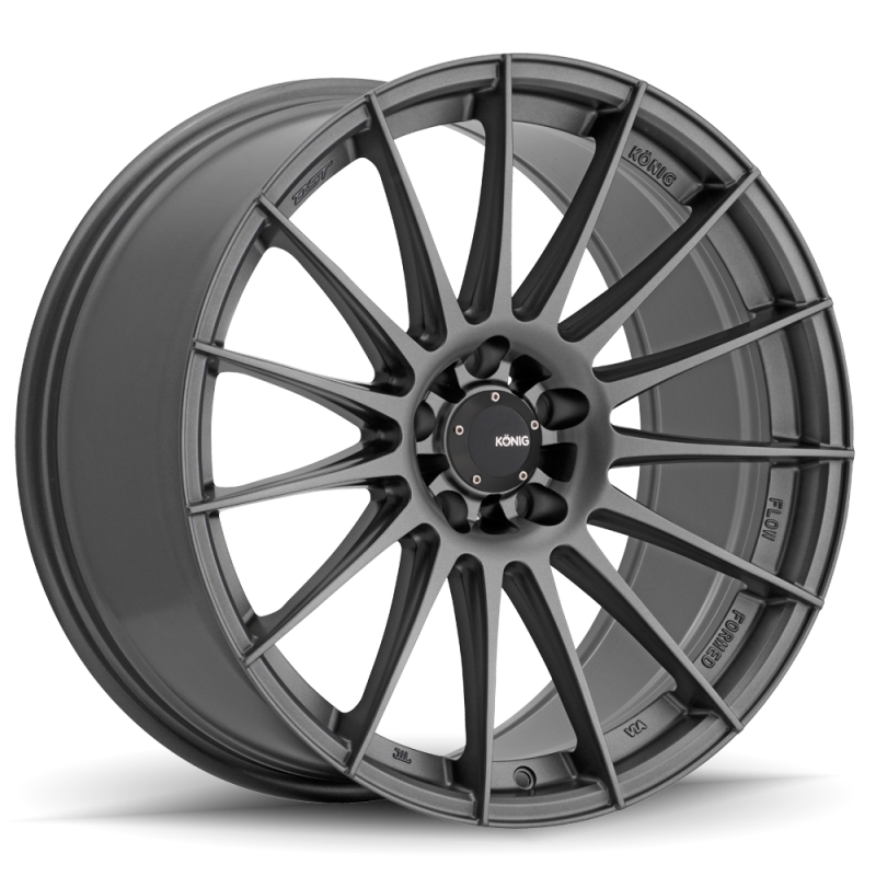 Konig Rennform 18x8 5x114.3 ET35 Matte Grey - RF8851435G