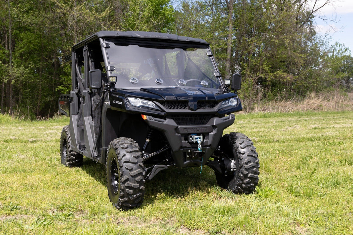 LED Light Kit | Cage Mount | 2&quot; Black Pair | Amber DRL | CFMOTO UFORCE 1000 