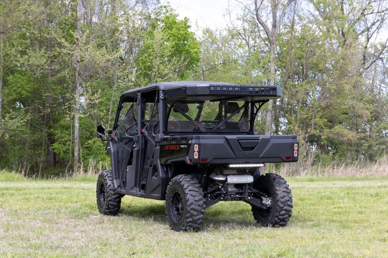 Rough Country - LED Light Kit - Under Bed Mount - 20" Black Single Row - CFMOTO UFORCE 1000 - 96101 by Rough Country - rear v