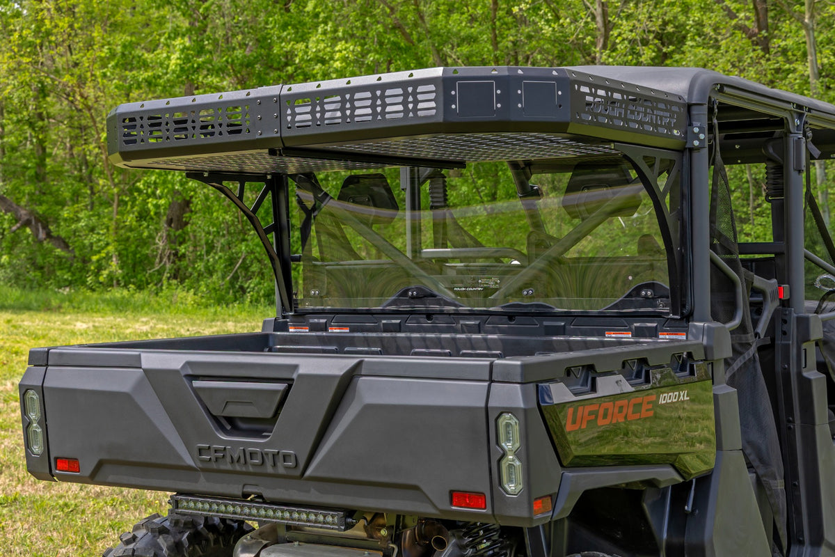 Rough Country - Cargo Rack - CFMOTO UFORCE 1000 - 96120 by Rough Country - installed view