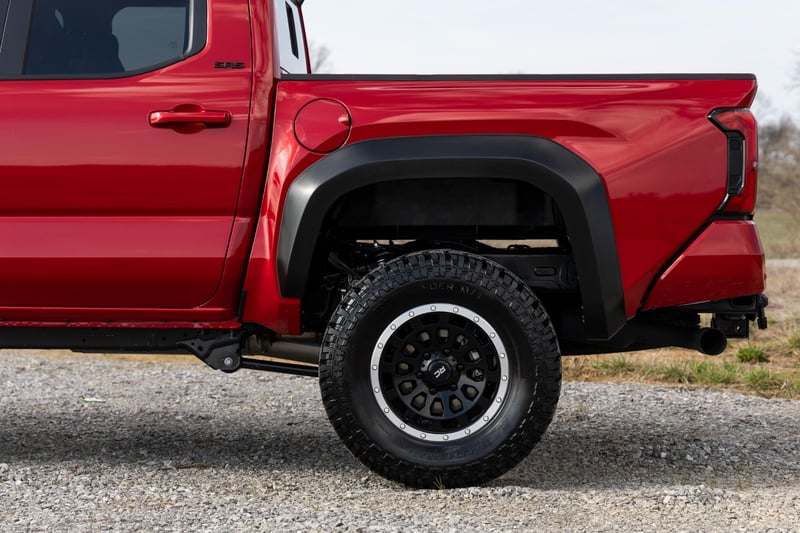 Rough Country - Fender Flares - 089 Wind Chill Pearl - Toyota Tacoma 2WD/4WD (2024-2025) - O-T12421-089