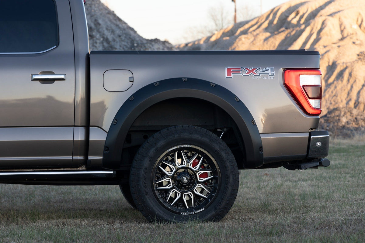 Pocket Fender Flares | PQ Race Red | Ford F-150 2WD/4WD (2021-2024)
