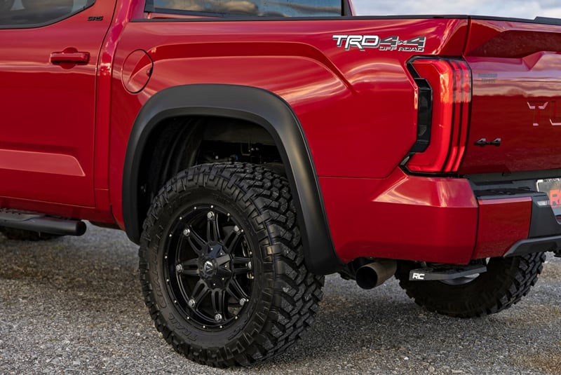 Rough Country - Fender Flares - Sport - 3U5 Supersonic Red - Toyota Tundra 2WD/4WD (2022-2025) - S-T42211-3U5