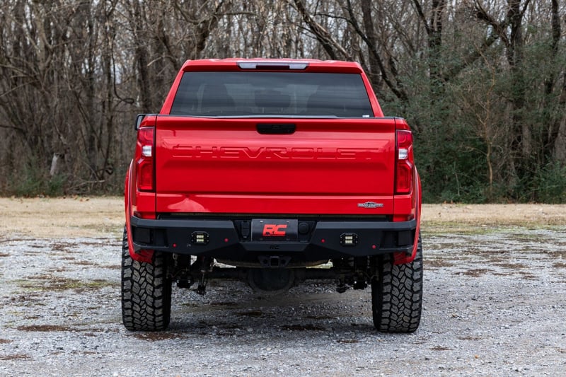Rough Country - Fender Flares - Sport - GBA Black - Chevy Silverado 1500 2WD/4WD (2019-2026 & Refresh) - S-C12210-GBA
