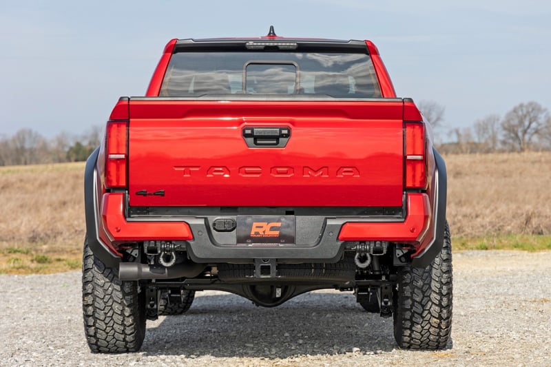 Rough Country - Fender Flares - 089 Wind Chill Pearl - Toyota Tacoma 2WD/4WD (2024-2025) - O-T12421-089