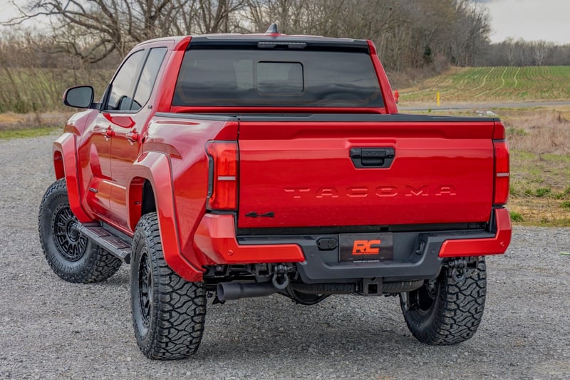 Rough Country - HD2 Aluminum Running Boards - Double Cab - Toyota Tacoma 2WD/4WD (2024-2025) - SRB202485 for 2024 Toyota Taco