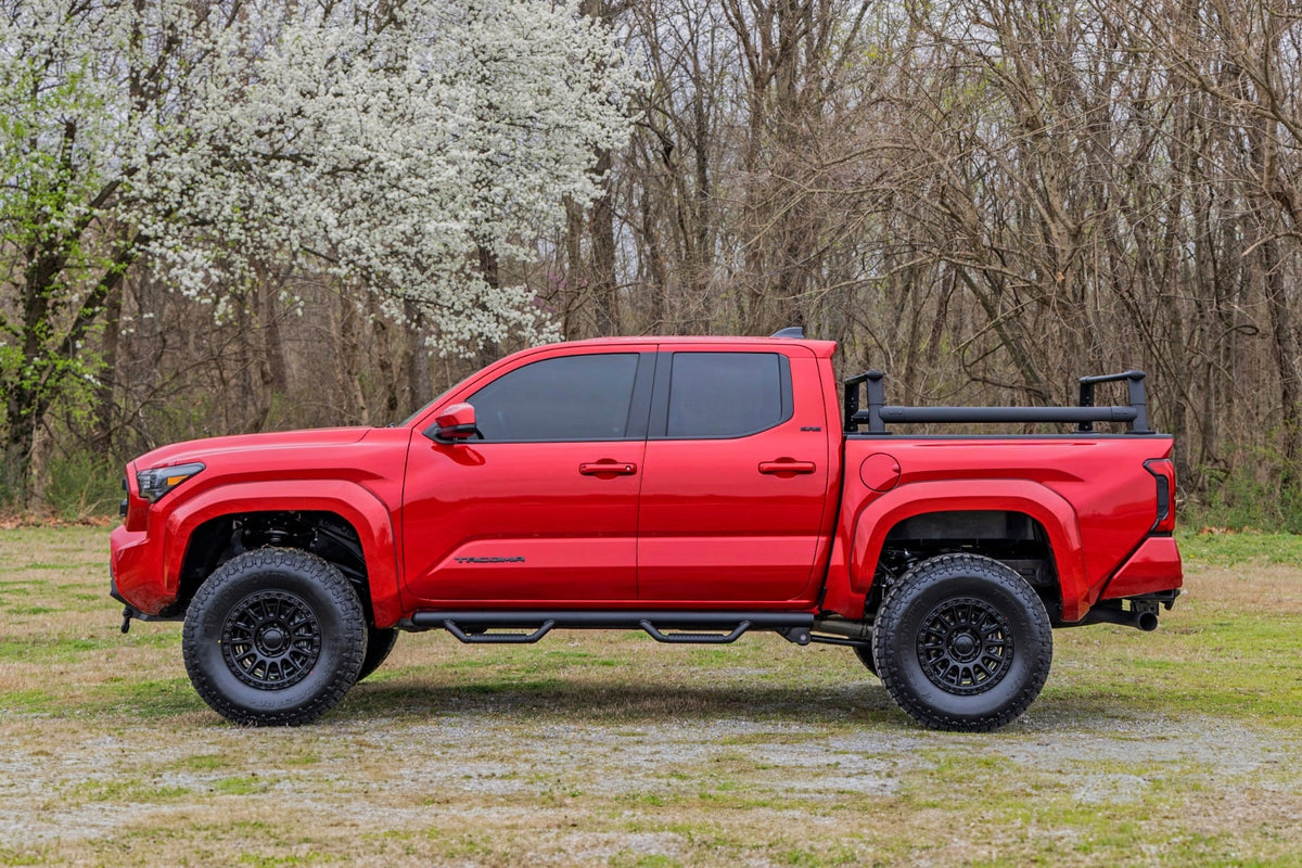 Rough Country - Bed Rack - Half Rack - Aluminum - Toyota Tacoma 2WD/4WD (2024-2025) - 73119 for 2024 Toyota Tacoma - front vi