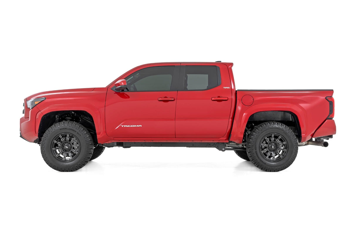 Rough Country - M1R Reservoir Leveling Struts - Adjustable Height - Front - Toyota Tacoma (24-25) - 684177 for 2024 Toyota Ta