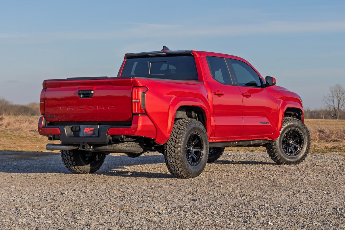 Rough Country - M1R Reservoir Leveling Struts - Adjustable Height - Front - Toyota Tacoma (24-25) - 684177 for 2024 Toyota Ta