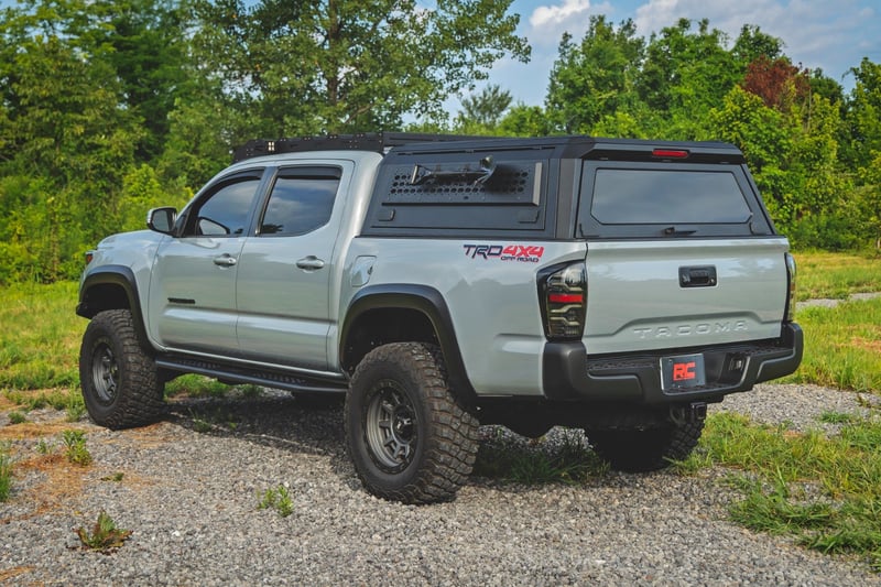 Rough Country - Truck Bed Cap - Modular - 5' Bed - Toyota Tacoma 2WD/4WD (2016-2023) - 73406