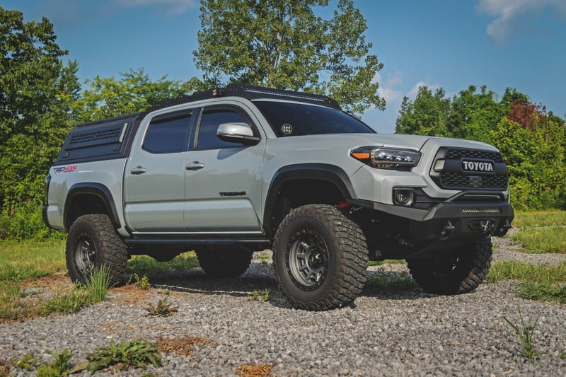 Rough Country - Truck Bed Cap - Modular - 5' Bed - Toyota Tacoma 2WD/4WD (2016-2023) - 73406