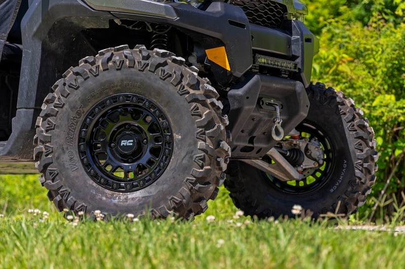 Rough Country - Rough Country 82 Series Wheel - UTV - Semi Gloss Black - 15x7 - 4x137 - +10mm - 82150733