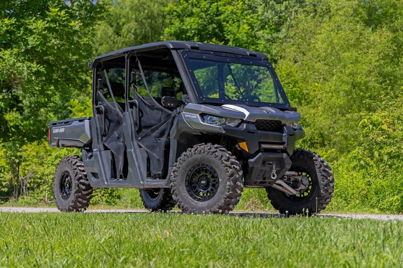 Rough Country - Rough Country 82 Series Wheel - UTV - Semi Gloss Black - 15x7 - 4x137 - +10mm - 82150733