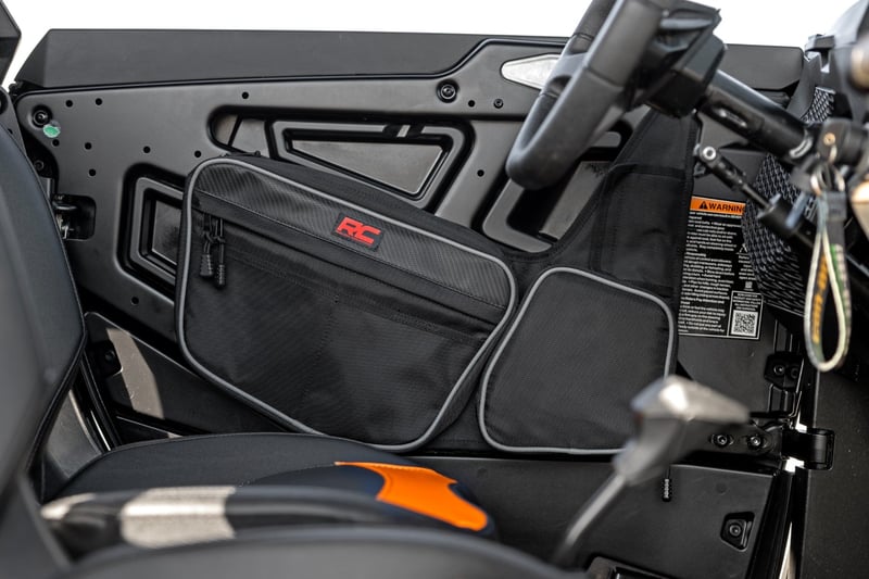 Rough Country - Door Bags - Front Door - Polaris RZR XP (2024) - 93165 for 2024 Polaris Rzr Xp 1000 Premium - angle view