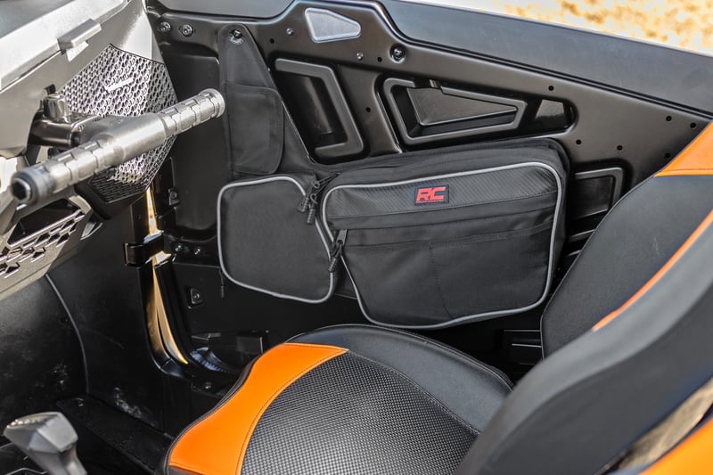 Rough Country - Door Bags - Front Door - Polaris RZR XP (2024) - 93165 for 2024 Polaris Rzr Xp 1000 Premium - detail view