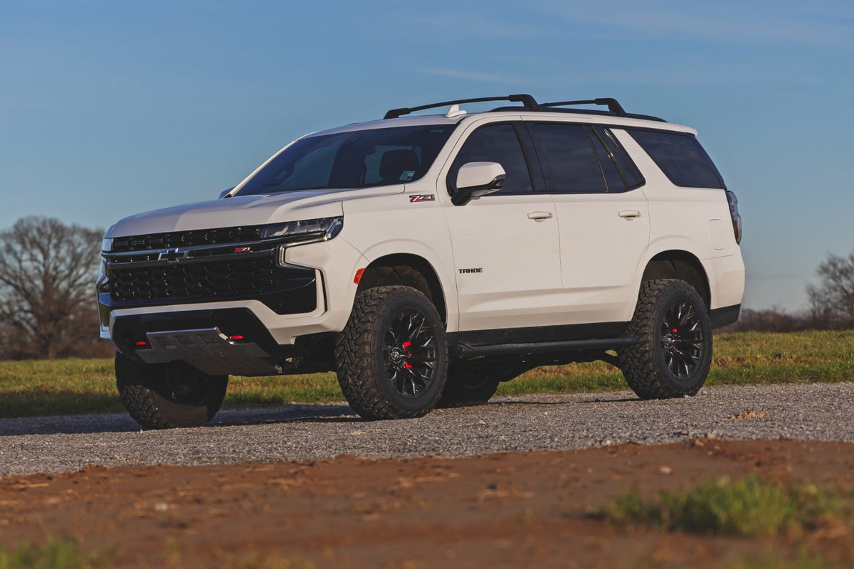 Rough Country - 3.5 Inch Lift Kit - OE Air Ride - Chevy Tahoe 4WD (2021-2024) - 21800 for 2021-2024 Chevrolet Tahoe - angle v