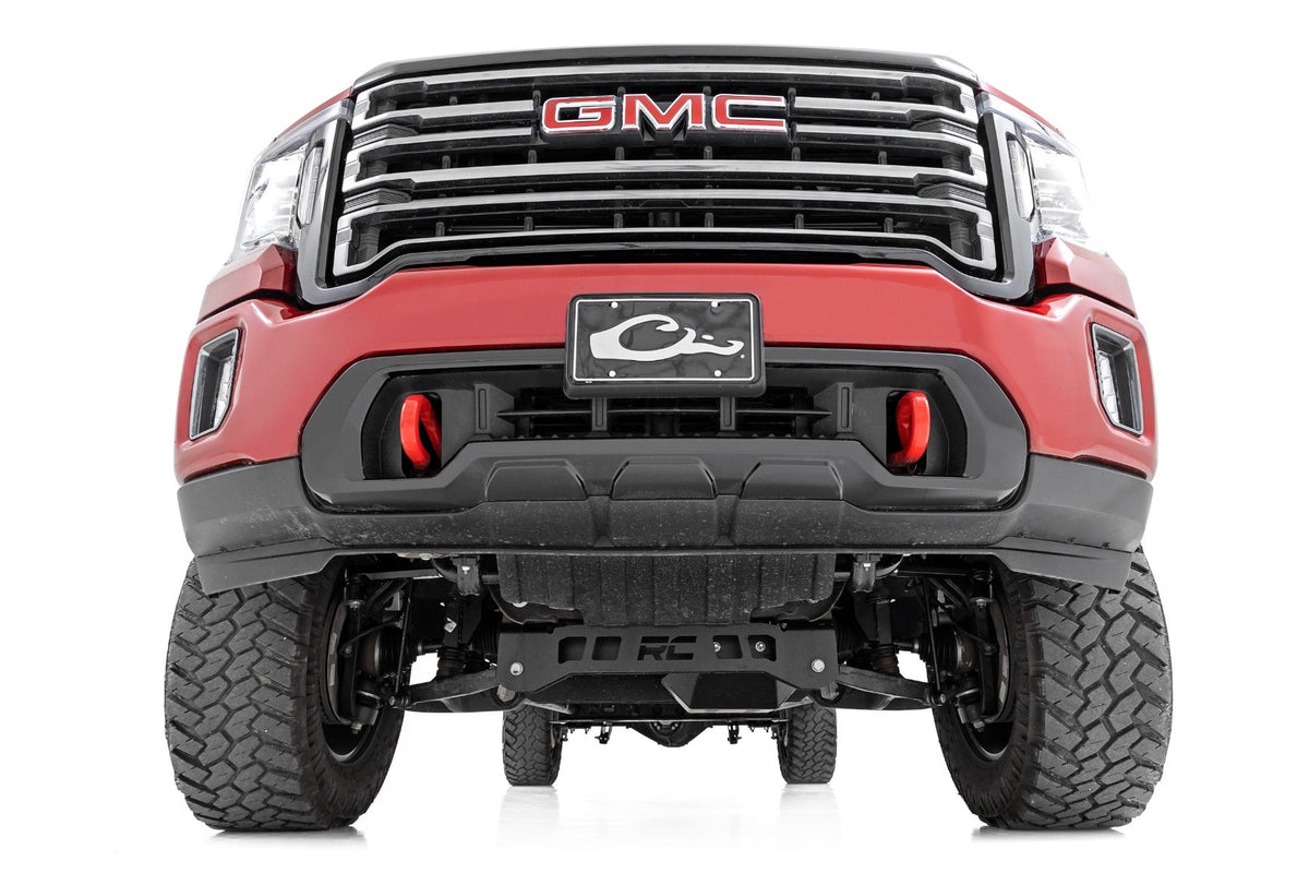 Rough Country - 7 Inch Lift Kit - Torsion Drop - V2 - Chevy/GMC 2500HD/3500HD (20-25) - 11770 by Rough Country - angle view
