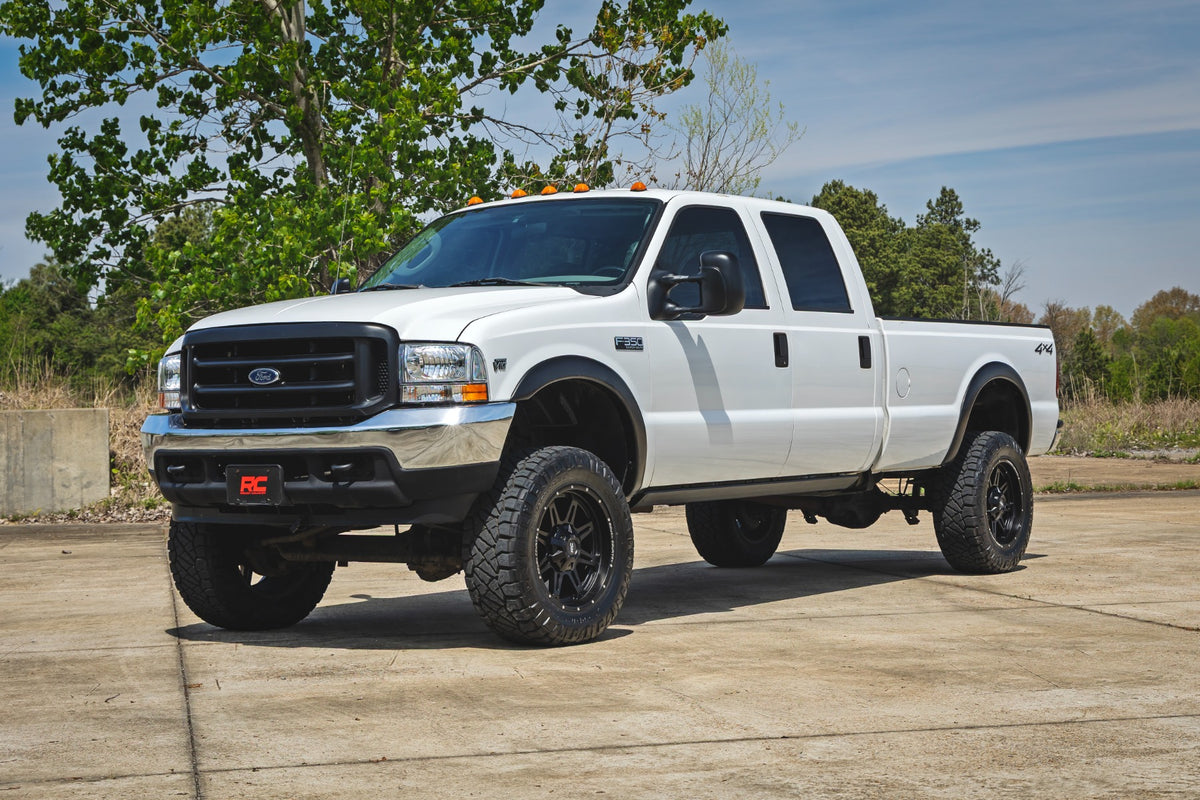 Rough Country - Power Running Boards - HT-Series - Crew Cab - Ford F-250/F-350 Super Duty (1999-2016) - ESR091710
