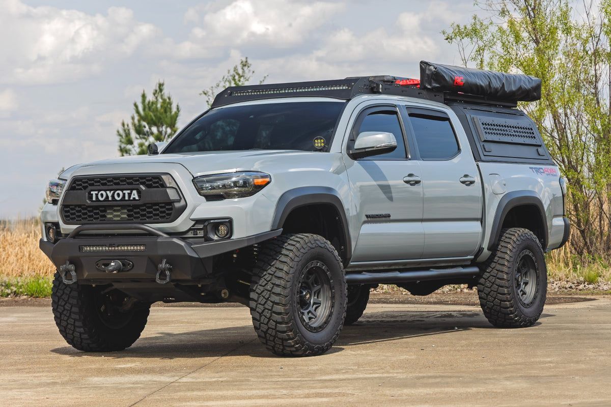 Rough Country - Nerf Steps - 3-Inch Tube - Double Cab - Toyota Tacoma 2WD/4WD (2005-2023) - 43003