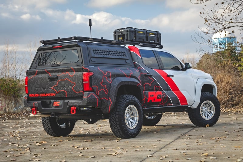 Rough Country - Rough Country 85 Series Wheel - Simulated Beadlock - Full Machine - 17x9 - 5x4.5 - -12mm - 85170913C