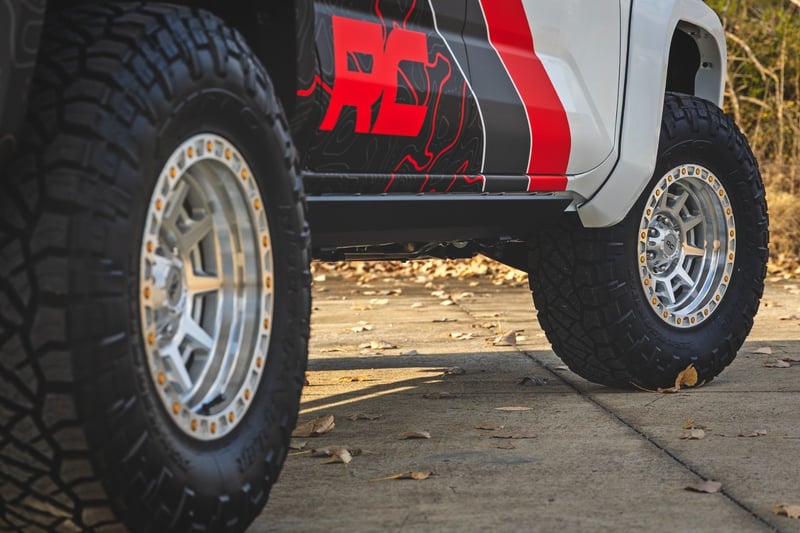 Rough Country - Rough Country 85 Series Wheel - Simulated Beadlock - Full Machine - 17x9 - 5x4.5 - -12mm - 85170913C