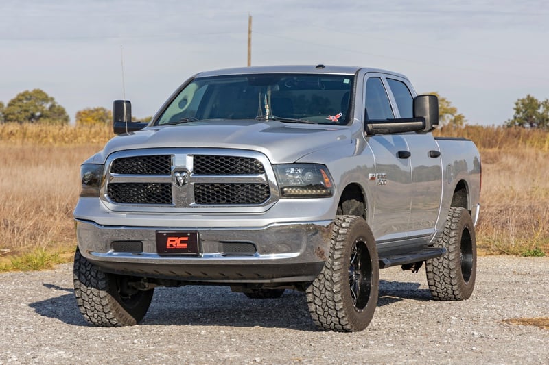 Rough Country - HD2 Running Boards - Crew Cab - Ram 1500/2500/3500 2WD/4WD (2010-2025 & Classic) - SRB091785A