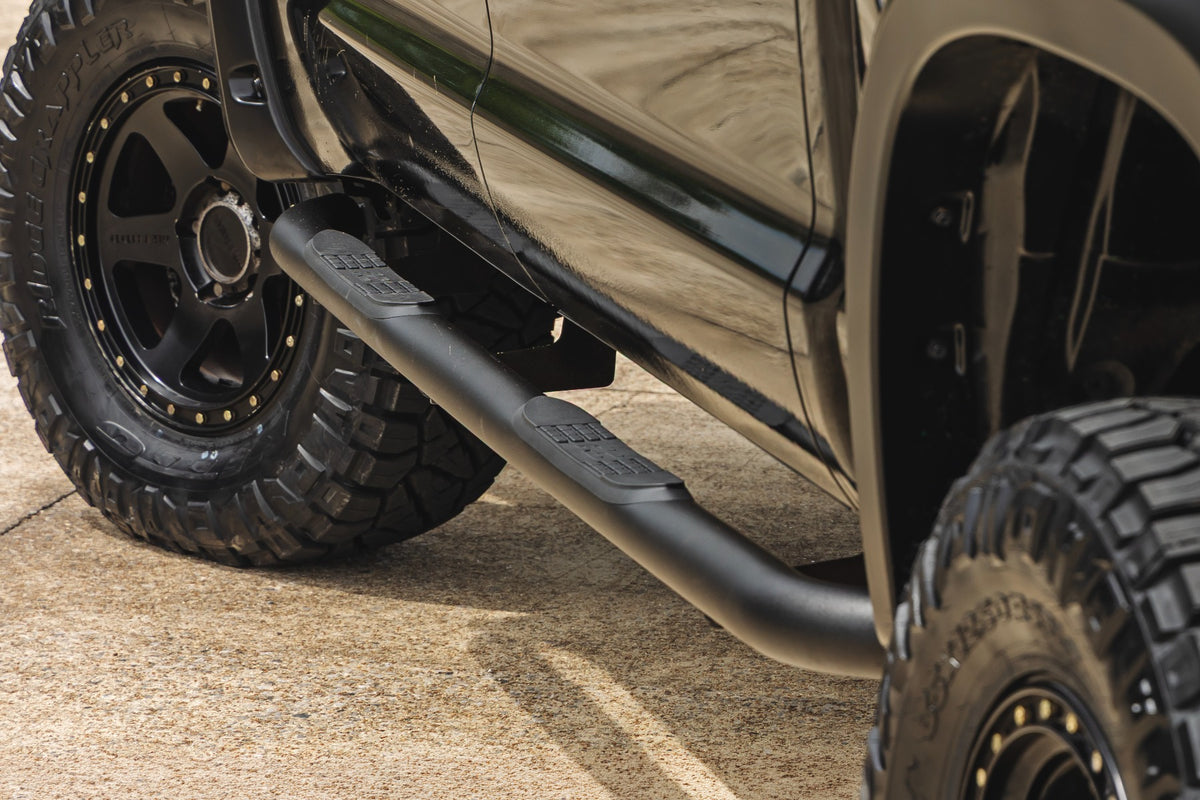 Rough Country - Nerf Steps - 3-Inch Tube - CrewMax - Toyota Tundra 4WD/2WD (2007-2021) - 43008