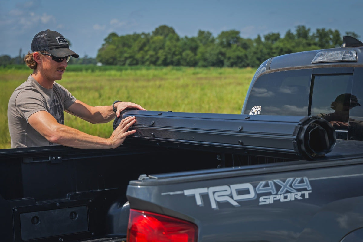 Rough Country - Hard Roll Up Bed Cover - 5' Bed - Toyota Tacoma 2WD/4WD (2016-2023) - 50420500 for 2016-2023 Toyota Tacoma - 