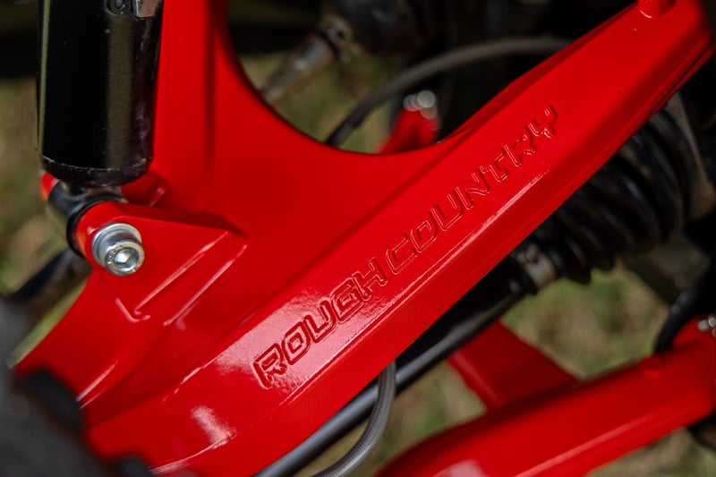 Rough Country - Aluminum Control Arms - High Clearance w/ 2" Forward Offset - Can-Am Defender HD 5/HD 8/HD 9/HD 10 - 97041RED