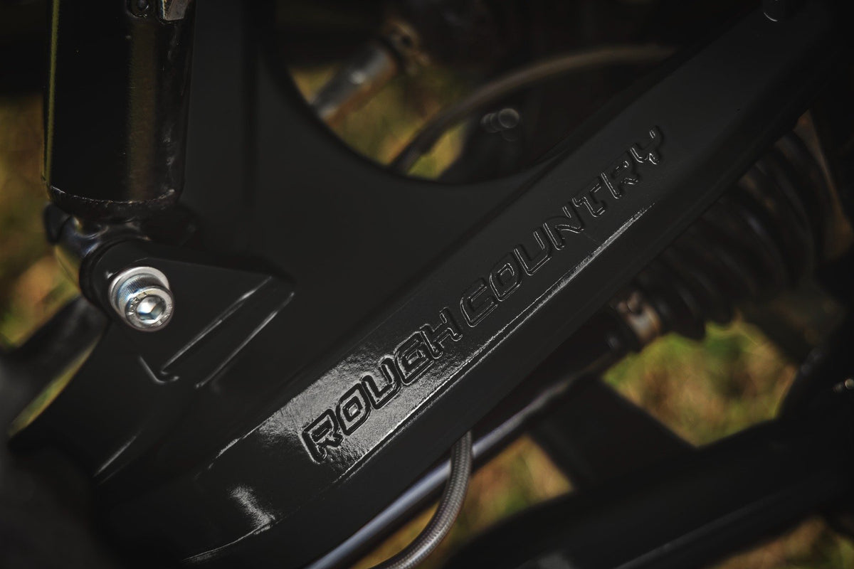 Rough Country - Aluminum Control Arms - High Clearance w/ 2" Forward Offset - Can-Am Defender HD 5/HD 8/HD 9/HD 10 - 97041BLK