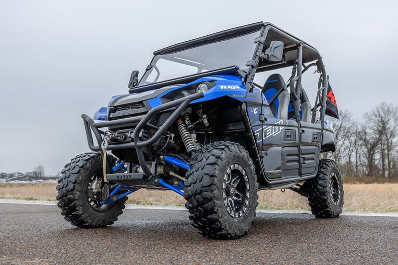 Rough Country - Winch Mount - Kawasaki Teryx 1000/Teryx 800 - 94004 by Rough Country - side view