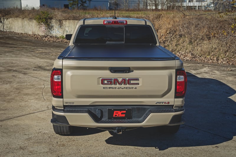 Rough Country - Hard Roll Up Bed Cover - 50120525 by Rough Country - rear view