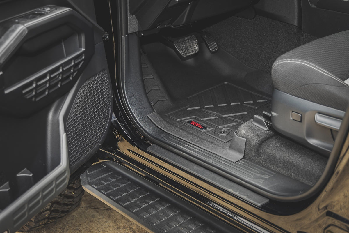 Rough Country - Sure-Fit Floor Mats - Front & Rear - Toyota 4Runner 2WD/4WD (2025) - SM71324 by Rough Country - detail view