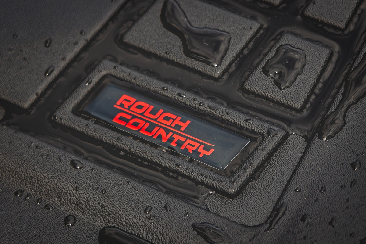Rough Country - Sure-Fit Floor Mats - Front & Rear - Toyota 4Runner 2WD/4WD (2025) - SM71324 by Rough Country - alternate vie