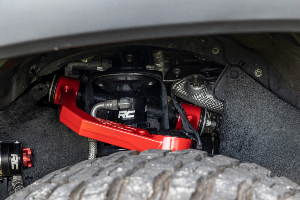 Red Forged Upper Control Arms | 3.5&quot; Of Lift | Toyota 4Runner (10-24)/Tacoma (05-23) 