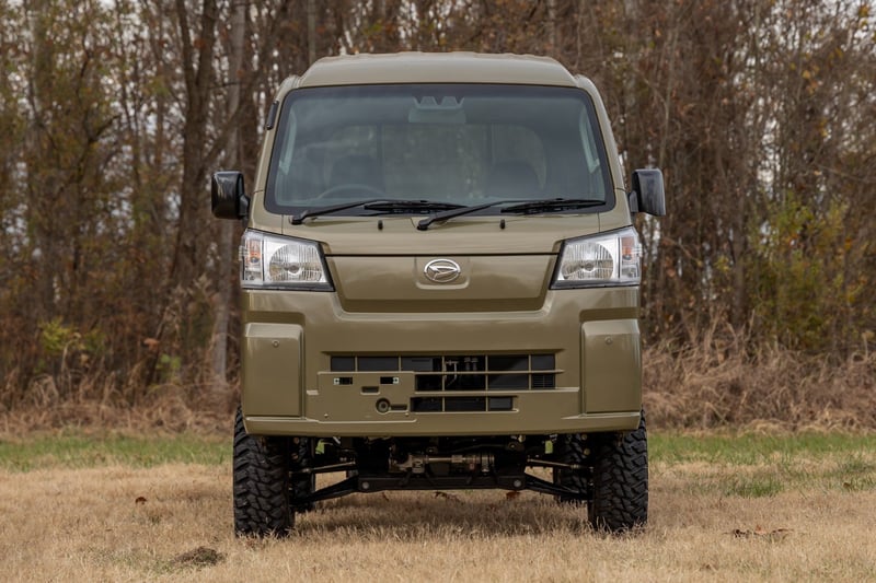 Rough Country - 4.5 Inch Lift Kit - Daihatsu Hijet Jumbo 4WD (2014-2023) - 99900 by Rough Country - rear view